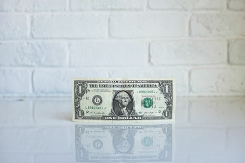 pic of one dollar