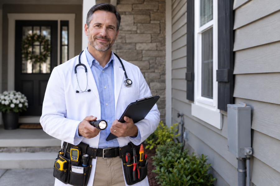 the home inspector doctor will see you now
