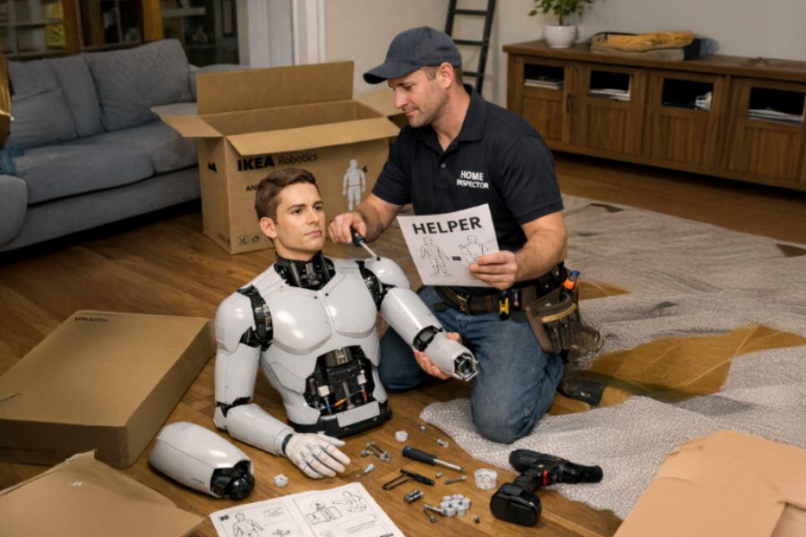 assembling a new home inspection assistant