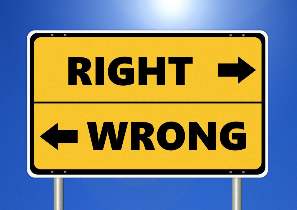 choosing between right and wrong in your home inspection business