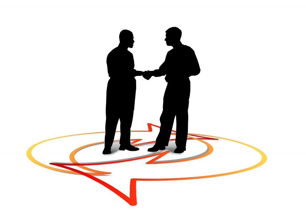 shaking hands with your home inspection client