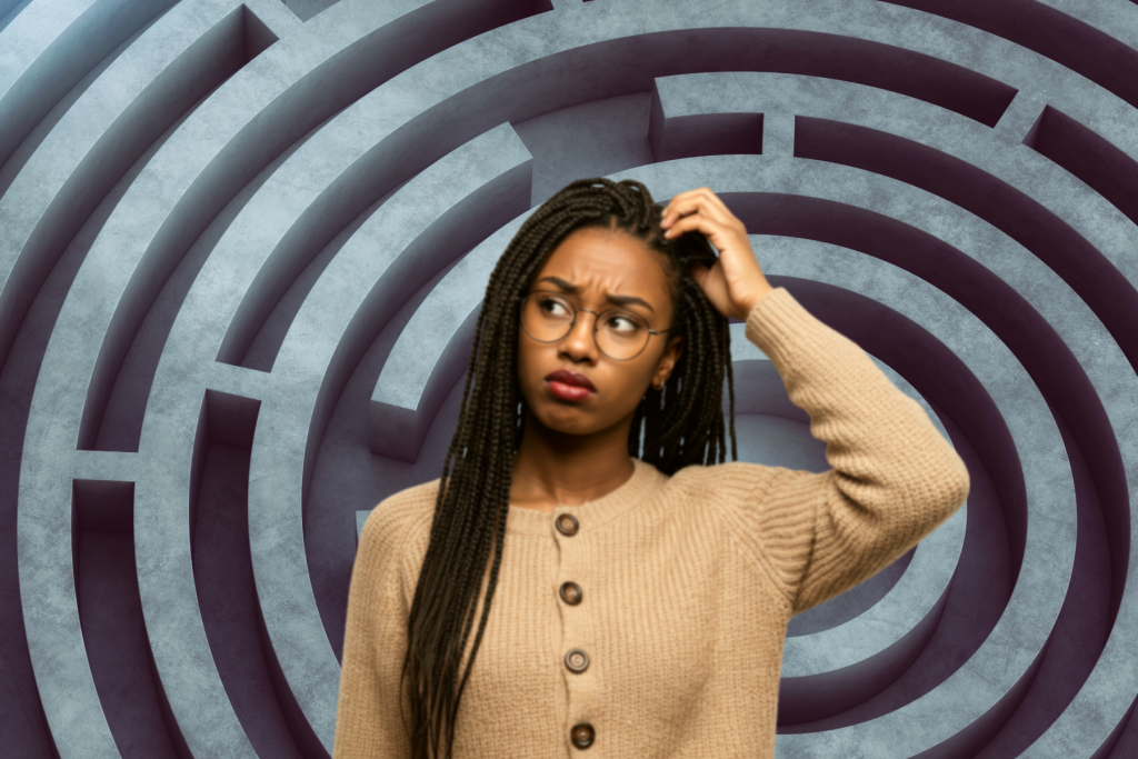 an uncertain home buyer waiting on their home inspector