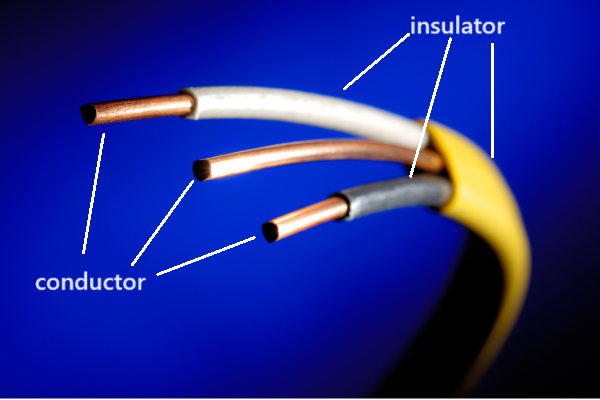 home inspector checking electric wires